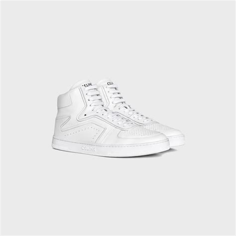 celine white shoes women loafers|celine high top sneakers women's.